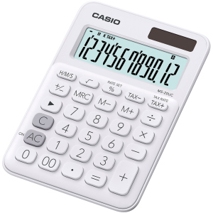 Калькулятор Casio 12 разрядный 105х149.5х22.8 (MS-20UC-WE-S-ES) ТОП в Николаеве