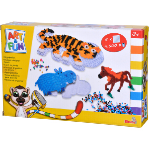 Термомозаїка Simba Toys Веселий Зоопарк 9 мотивів 4500 елементів (6374279) в Миколаєві