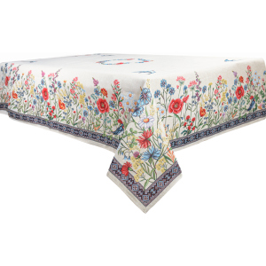 Скатертина Lefard Home Textile Chamomille 140х140 см (732-010) краща модель в Миколаєві