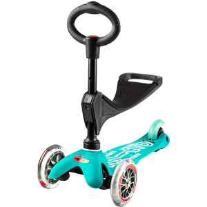 Самокат Micro Mini 3 in 1 Deluxe Aqua (MMD011) ТОП в Николаеве