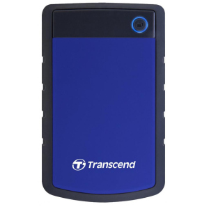 HDD накопичувач Transcend StoreJet 25H3 4TB (TS4TSJ25H3B) USB 3.0 Blue (6412804) краща модель в Миколаєві