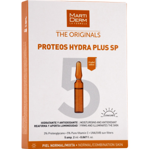 Ампули Martiderm Originals Proteos Hydra Plus SP 5 шт х 2 мл (8437019178932) краща модель в Миколаєві