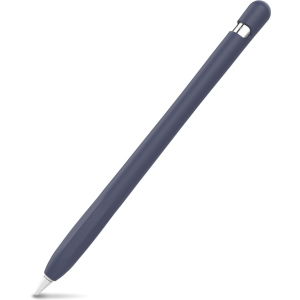 Cіліконовий чохол AhaStyle для Apple Pencil (1-го покоління) Темно-синій (AHA-01930-NBL) надійний