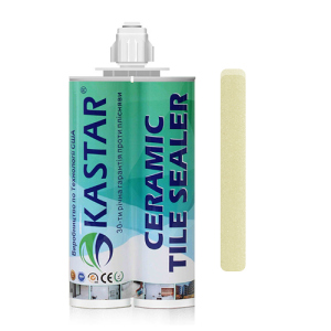 Двокомпонентна епоксидна фуга затирка Kastar Ceramic Tile Sealant Pearl Gold/Бежевий, 400мл. ТОП в Миколаєві