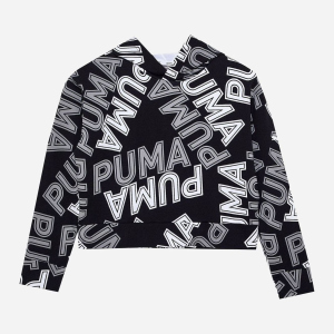 Худи детское Puma Modern Sports Hoody 58143201 176 см Black-AOP (4062451246723) ТОП в Николаеве