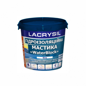 Мастика гідроізоляційна Lacrysil "WaterBlock" 3кг в Миколаєві