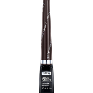 Підводка для очей Isadora Glossy Eyeliner 42 dark brown 3.7 мл 97317851128429) краща модель в Миколаєві