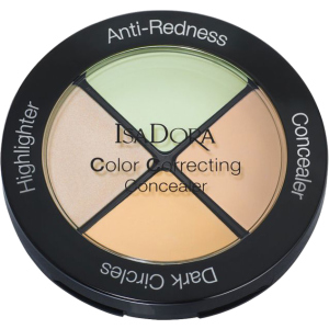 Коректор для обличчя Isadora Color Correcting Concealer Палетка 30 anti-ridnes 4 г (7317851144306)