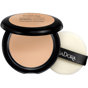 Пудра для обличчя Isadora Velvet Touch Sheer Cover Compact Powder 44 warm sand 10 г (7317852149447) в Миколаєві