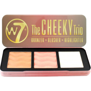 Хайлайтер для обличчя W7 The Cheeky Trio 21 г (5060406141122) краща модель в Миколаєві