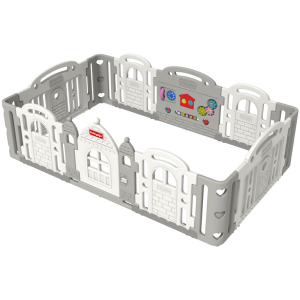 Дитячий манеж Dwinguler Castle Downy Grey (8809268161032) краща модель в Миколаєві