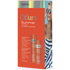 Набор Estel Professional Otium Summer Шампунь 250 мл + Бальзам 200 мл (4606453070797) ТОП в Николаеве