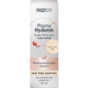 Тональный флюид Pharma Hyaluron Nude Perfection Ultra Light SPF-20 50 мл (4016369355909) ТОП в Николаеве