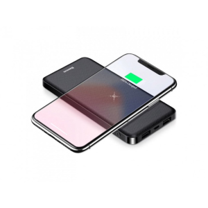 Power bank портативное зарядное устройство Baseus M36 Wireless Charger  Black (PPALL-M3601) лучшая модель в Николаеве