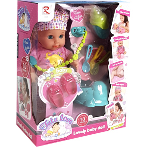 Інтерактивна лялька Qunxing Toys Пупс з аксесуарами (8653) (4812501172867) рейтинг