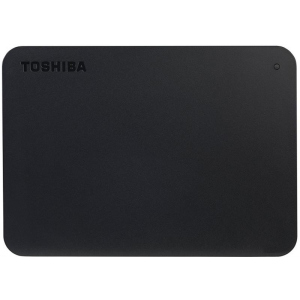 Зовнішній накопичувач HDD 2.5" USB 2.0TB Toshiba Canvio Basics Black + USB-C адаптер (HDTB420EK3ABH) ТОП в Миколаєві