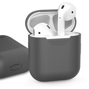 Классический Силиконовый чехол AhaStyle для Apple AirPods Gray (AHA-01020-GRY) в Николаеве