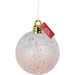 Ялинкова куля Christmas Decoration 20 см (CAA724990_glitter) краща модель в Миколаєві