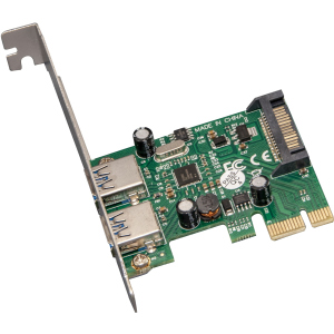 Плата розширення Frime PCI-E to USB3.0 (2 порти) NEC720202 (ECF-PCIEtoUSB004.LP) рейтинг