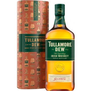 Віскі Tullamore Dew Original в тубусі 0.7 л 40% (5011026108972) в Миколаєві