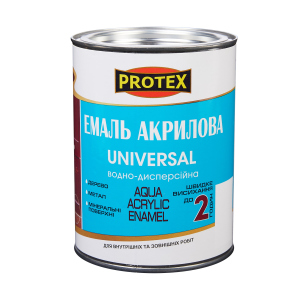 Эмаль акриловая ВД Universal PROTEX 0.88кг (0.75л) зелёная ТОП в Николаеве