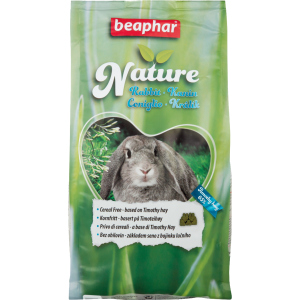 Беззерновой корм для кроликов Beaphar Nature Rabbit с тимофеевкой 1.25 кг (8711231101696) лучшая модель в Николаеве