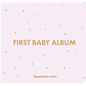 купить Детский фотоальбом Orner First baby album - розовый (orner-1338)