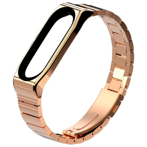 хороша модель Ремінець XoKo Premium для Mi Band 3/4 Rose Gold (XK-XM-SB-RGD)