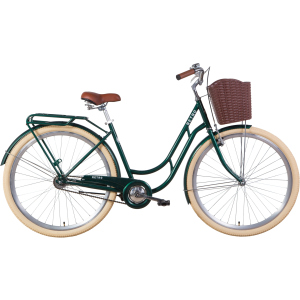 купить Велосипед Dorozhnik RETRO Velosteel 28" 19" 2021 Зеленый (OPS-D-28-218)