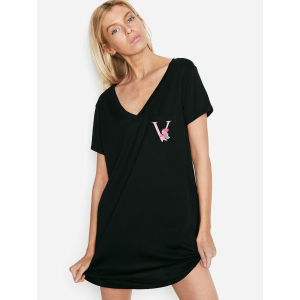 Домашнее платье Victoria's Secret 94365467 XS Черное (1159754070) ТОП в Николаеве