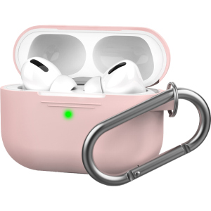 Силиконовый чехол AhaStyle с карабином для Apple AirPods Pro Pink (AHA-0P100-PNK) рейтинг