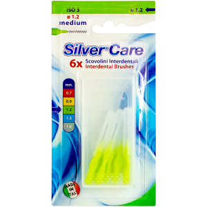 Міжзубні йоржи Silver Care 6 шт середні (8009315041243) в Миколаєві