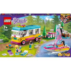 Конструктор LEGO Friends Лісовий будинок на колесах та вітрильний човен 487 деталей (41681) краща модель в Миколаєві