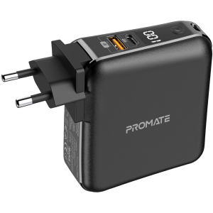 хорошая модель УМБ Promate PowerPack-PD20 15000 mAh, USB-А QC 3.0, USB-C PD 20W Black (powerpack-pd20.black)