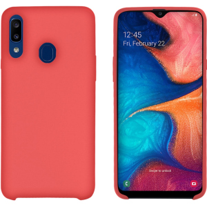 Панель Intaleo Velvet Samsung Galaxy A20s Red