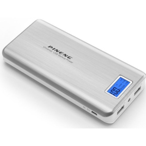 купить Портативная Универсальная батарея Power Bank PINENG PN999 20000 mAh Серый