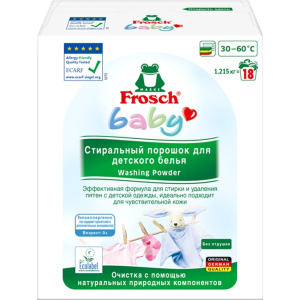 Стиральный порошок для детского белья Frosch 1215 г (4009175958181) лучшая модель в Николаеве