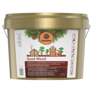 Морилка для дерева Eskaro Good Wood 2.7 л прозорий; тонування в Миколаєві