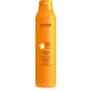 Солнцезащитный спрей BABE Laboratorios Водостойкий прозрачный SPF 50+ (8437011329943) ТОП в Николаеве