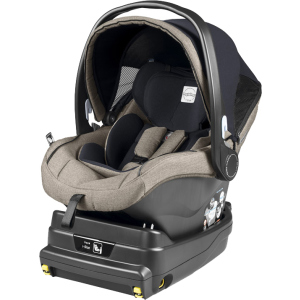 Автокрісло Peg-Perego Primo Viaggio i-Size з базою Luxe Ecru Бежеве (IMSZ000000BA36DX51) (8005475392751) краща модель в Миколаєві