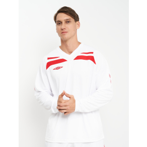 Жіночий лонгслів Umbro Enfield Jersey L/S 697469A61 XL Білий (5051661295538) ТОП в Миколаєві