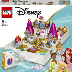 Конструктор LEGO Disney Princess Книга казкових пригод Аріель, Белль, Попелюшки та Тіани 130 деталей (43193) краща модель в Миколаєві