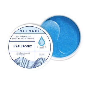 Зволожуючі гідрогелеві патчі під очі Mermade Hyaluronic 60 шт (4820241302147)