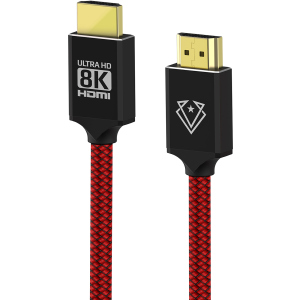 Кабель Vertux VertuLink-150 HDMI 2.1 UltraHD-8K HDR eARC 1.5 м Bloodyred (vertulink-150.bloodyred) ТОП в Миколаєві