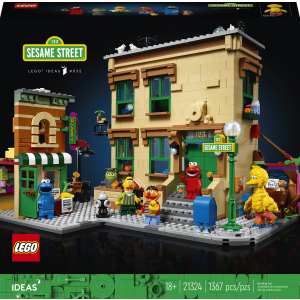 Конструктор LEGO Ideas Улица Сезам 123 1367 деталей (21324) (5702016819953) ТОП в Николаеве