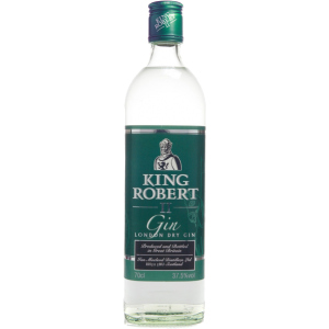 Джин King Robert II Distilled London Dry Gin 0,7 л 37,5% (5010852001976) краща модель в Миколаєві