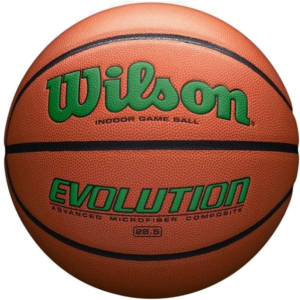 Мяч баскетбольный Wilson Evolution 295 game ball gr size7 (WTB0595XB0701) в Николаеве