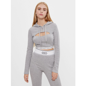 Спортивна кофта Bershka 7504/187/812 S Сіра (SZ07504187812027)