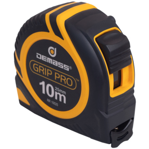 Рулетка измерительная Demass Grip Pro 10 м (RR 10025) в Николаеве