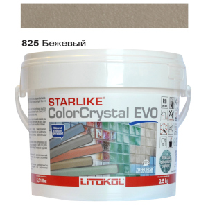 Эпоксидная затирка Litokol Starlike EVO ColorCrystal 825 Бежевый Хамелеон 2,5кг ТОП в Николаеве